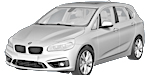 BMW F45 B00A0 Fault Code